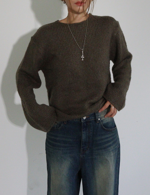 mohair loose knit